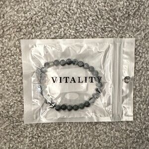Vitality Gray Stone Oil Diffuser Bracelet